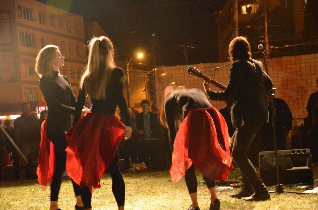 Hier soir avec les danseuses de l'opéra de Cluj comme invitées !
