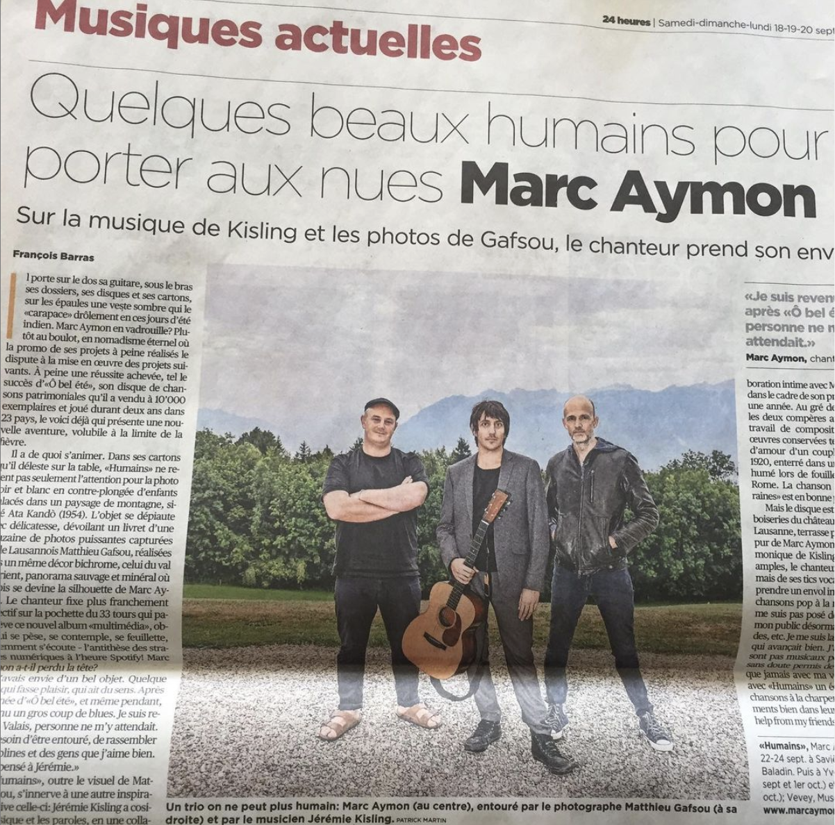 Marc Aymon - humains - 24H - septembre 2021